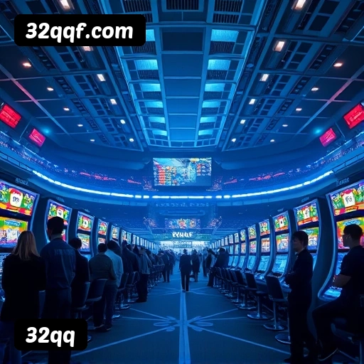 Números do app 32qq em material de marketing — ilustração, não auditoria